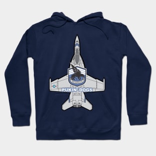 F/A-18 Rhino - Pukin' Dogs Hoodie